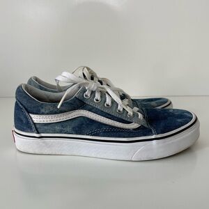 Vans Old Skool Acid Denim Y2K low top sneakers, size 7.5